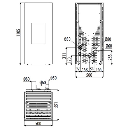 Anteprima: Stufa a pellet MCZ AIKE Comfort Air 8kW