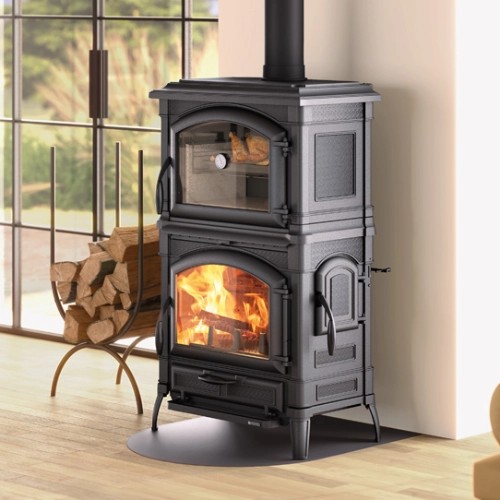 Anteprima: Stufa a legna La Nordica Isotta con forno 11,5 kW